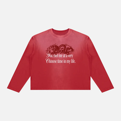 Chinese Time Longsleeve